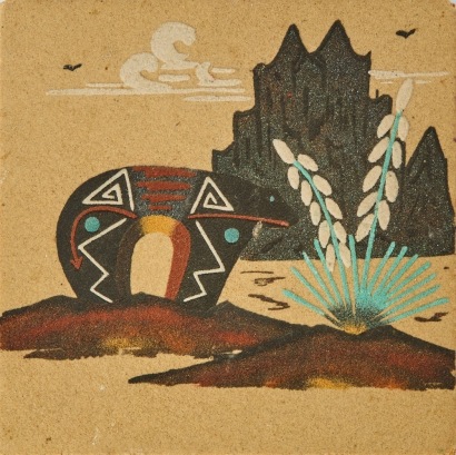 A Navajo Sand Painting