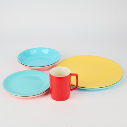 A Collection of Vintage Melamine Pieces