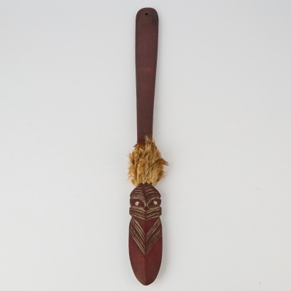 A Contemporary Taiaha by H. Rapana