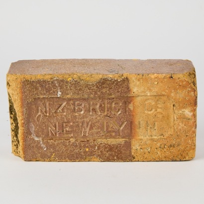 A Salt Glazed NZ Brick Works Brick