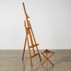 An Art Easel And Stool