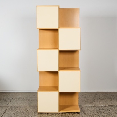 A Cubist Bookshelf
