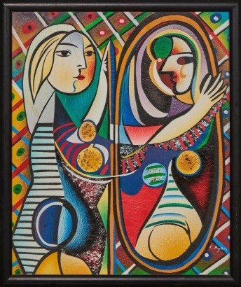 A Painting in the Style of Picasso