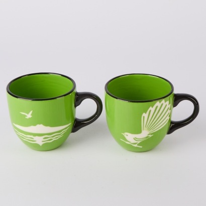 A Pair of Pacific NZ Cups