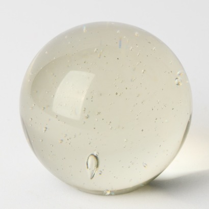 A Handmade Bubble Paperweight