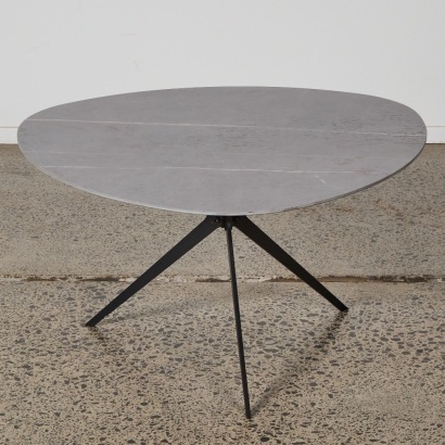 A Modern Triangular Side Table