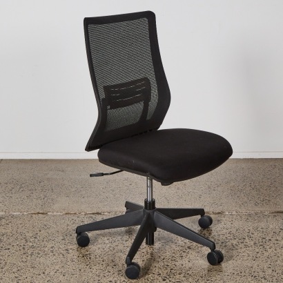 An Okamura Desk chair