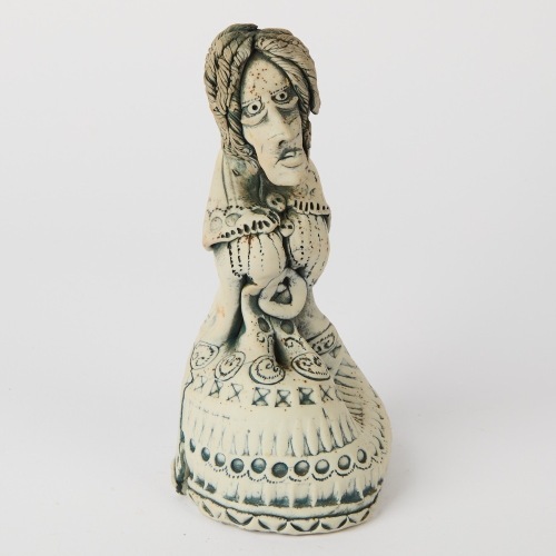 A Rare Early Figural Sculpture by Bronwynne Cornish, Mid-1970s