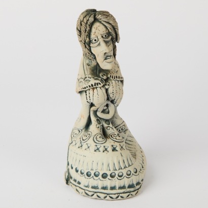 A Rare Early Figural Sculpture by Bronwynne Cornish, Mid-1970s