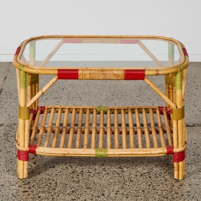 A Carnival Cane Coffee Table