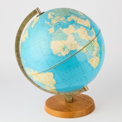 A Vintage Globe by Philips
