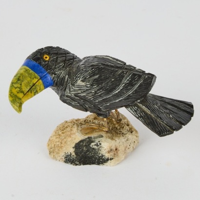 A Handcrafted Agate Bird