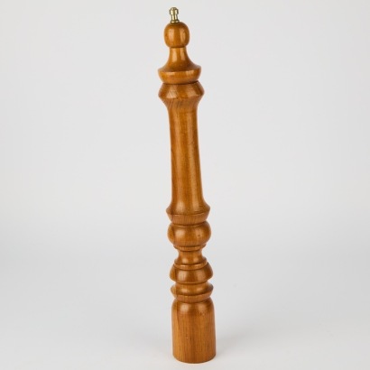 A Large Wood Turned Pepper Mill