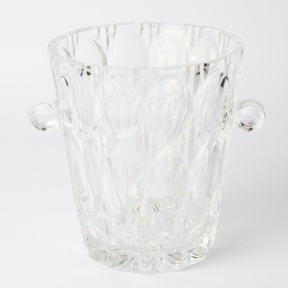 A Vintage Crystal Ice Bucket