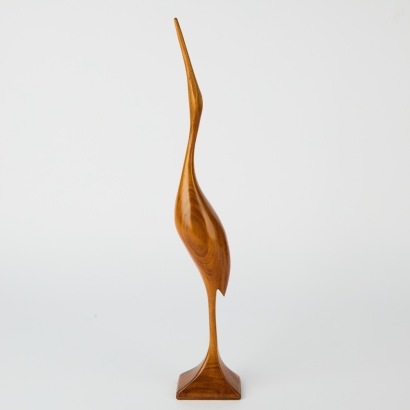 A MCM Wooden Crane