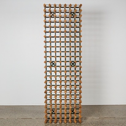 An Impressively Large Wine Rack holds 161 Bottles