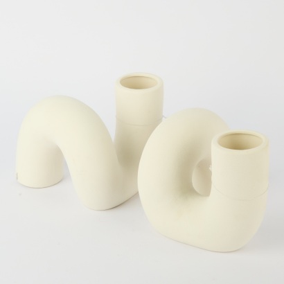 A Pair Of MCM Vase By Le Forge