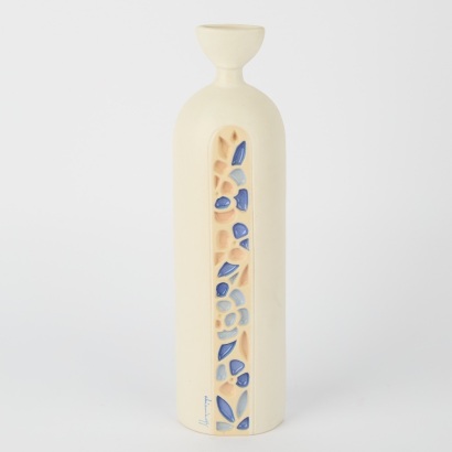 A Chiminazzo Vase With Sunken Relief Designs