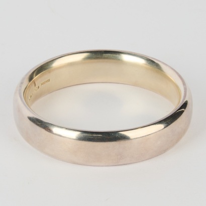 A Georg Jensen Sterling Silver Bangle