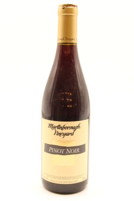 (1) 1998 Martinborough Vineyard Pinot Noir, Martinborough
