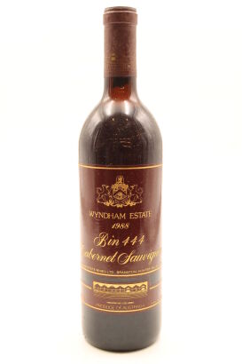 (1) 1988 Wyndham Estate Bin 444 Cabernet Sauvignon, South Australia