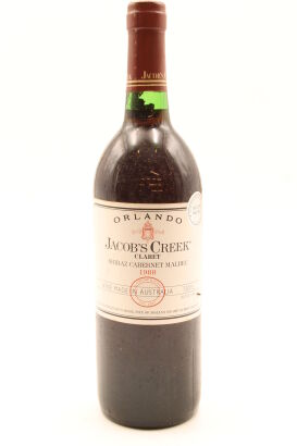 (1) 1988 Jacob's Creek Shiraz Cabernet Sauvignon Malbec, South Australia