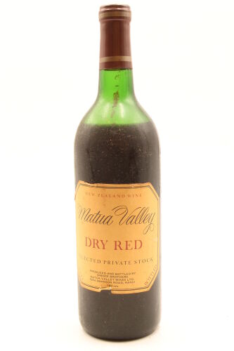 (1) NV Matua Valley Dry Red, Auckland (MS) (BSL)