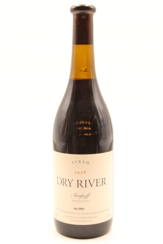 (1) 1998 Dry River Arapoff Syrah, Martinborough (TS)