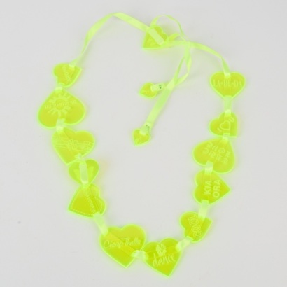 A Doris de Pont Perspex Necklace