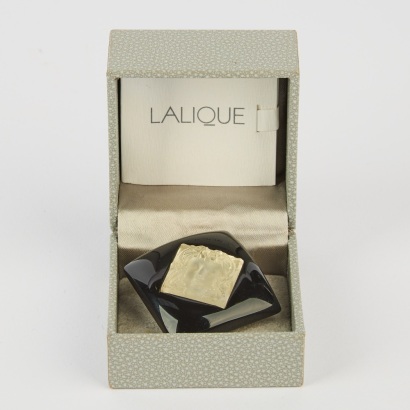 A Lalique 'Arethuse' Masque de Femme Brooch