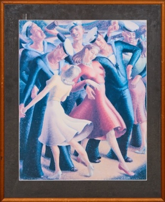 An A. Lois White Framed Print. Fleets in.