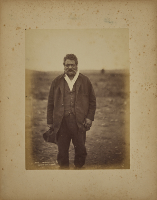 BURTON BROTHERS Protrait Rawiri Taonui, a prominent Ngāpuhi chief