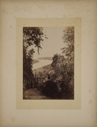 BURTON BROTHERS Lake Tarawera, From Wairoa