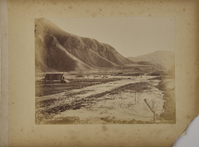 BURTON BROTHERS Wairoa, after eruption June 10 1886