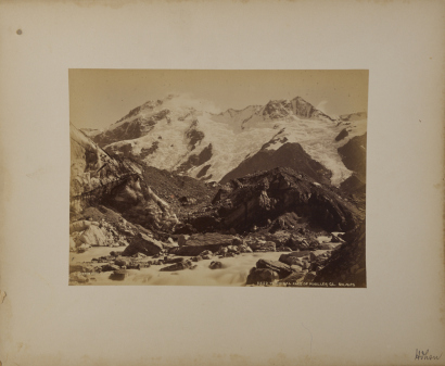 BURTON BROTHERS Terminal Face of Muller Glacier, Southern Alps