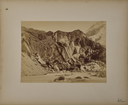 BURTON BROTHERS Terminal Face of Muller Glacier, Southern Alps