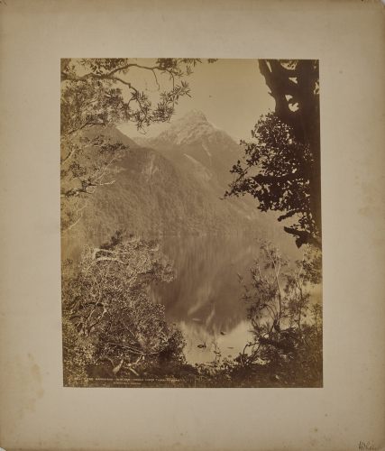 BURTON BROTHERS Lake Hankinson, North West Arm, Middle Fjord, Lake Te Anau