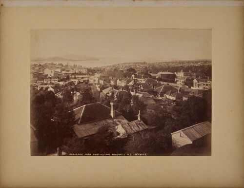 JAMES VALENTINE Auckland from Partington's Windmill, N.Z.
