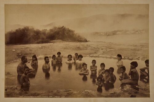 JAMES VALENTINE Pool of Bathers, Whakarewarewa