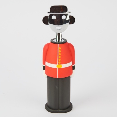 An Alessandro Mendini "Queens Guard" Corkscrew for Alessi