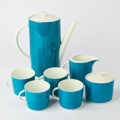 A Retro Leftman Weiden Coffee Set