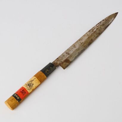 A Vintage Japanese Yanagiba Knife