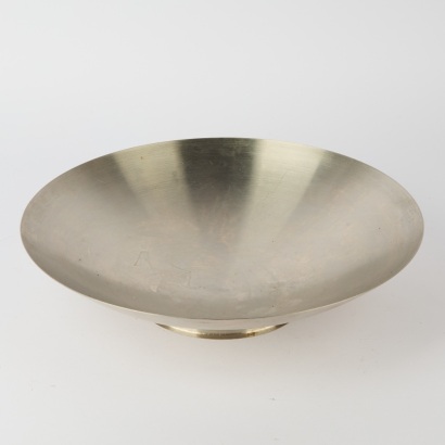 A Large Stainless Steel Bowl by Chichester, England