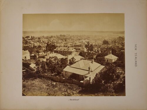 JAMES DOUGLAS RICHARDSON Auckland from Partington's Mill