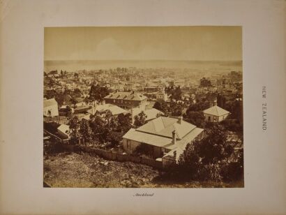 JAMES DOUGLAS RICHARDSON Auckland from Partington's Mill