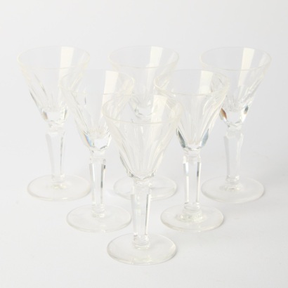 A Set of five Sherry Glasses