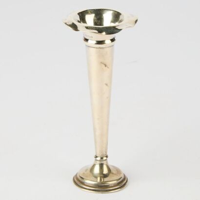 A Sterling Silver Bud Vase