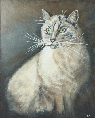 A Unique Cat Painting