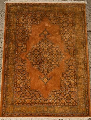 A Large Hand-knotted Rug A/F