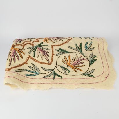 A Kashmiri Namda Rug A/F